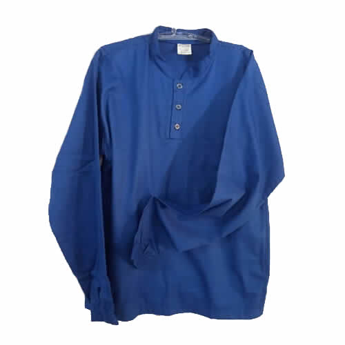 CAMISA EM BRIM PESADO OU LEVE GOLA TIPO PADRE-2