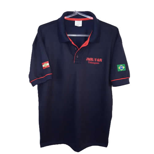 CAMISA POLO EM MALHA PIQUE 50% ALGODÃO X 50% POLIESTER-2